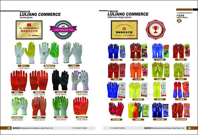 聊城魯亮商貿(mào)勞保產(chǎn)品手冊設計作品